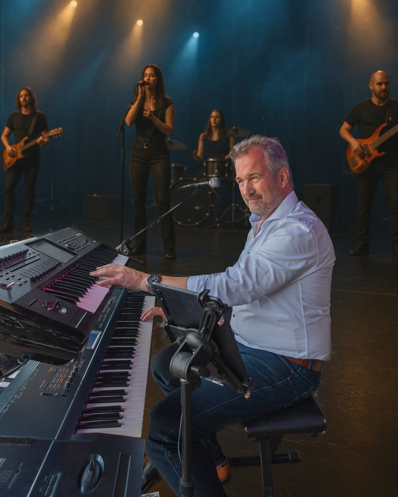 Jeroen Bongers - Toetsenist Hot Leggs Tina Turner Band